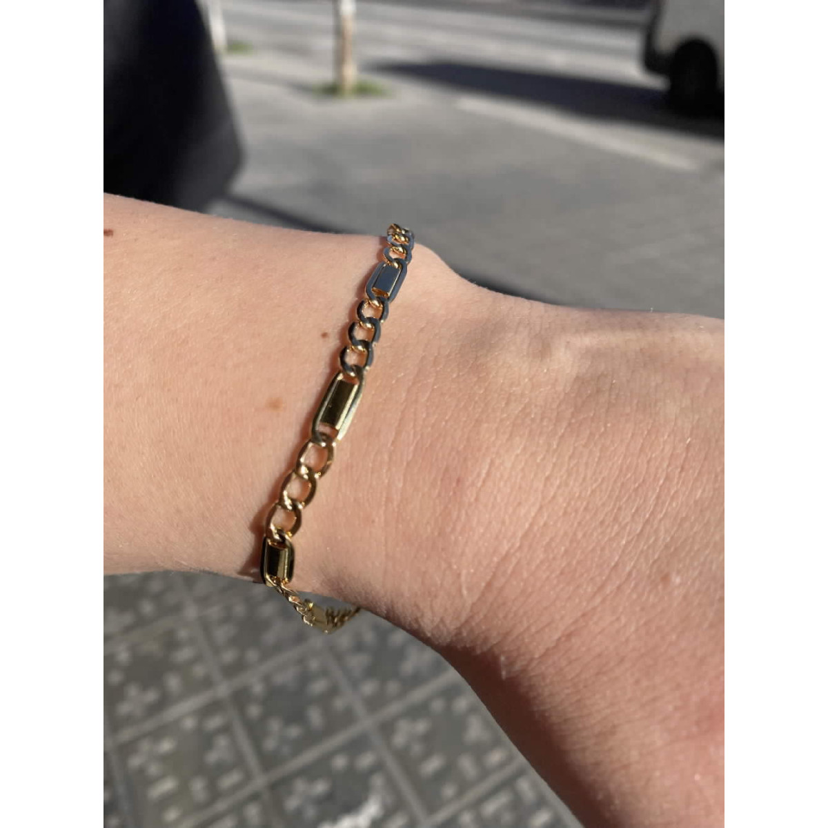 PULSERA ORO AMARILLO 18KT