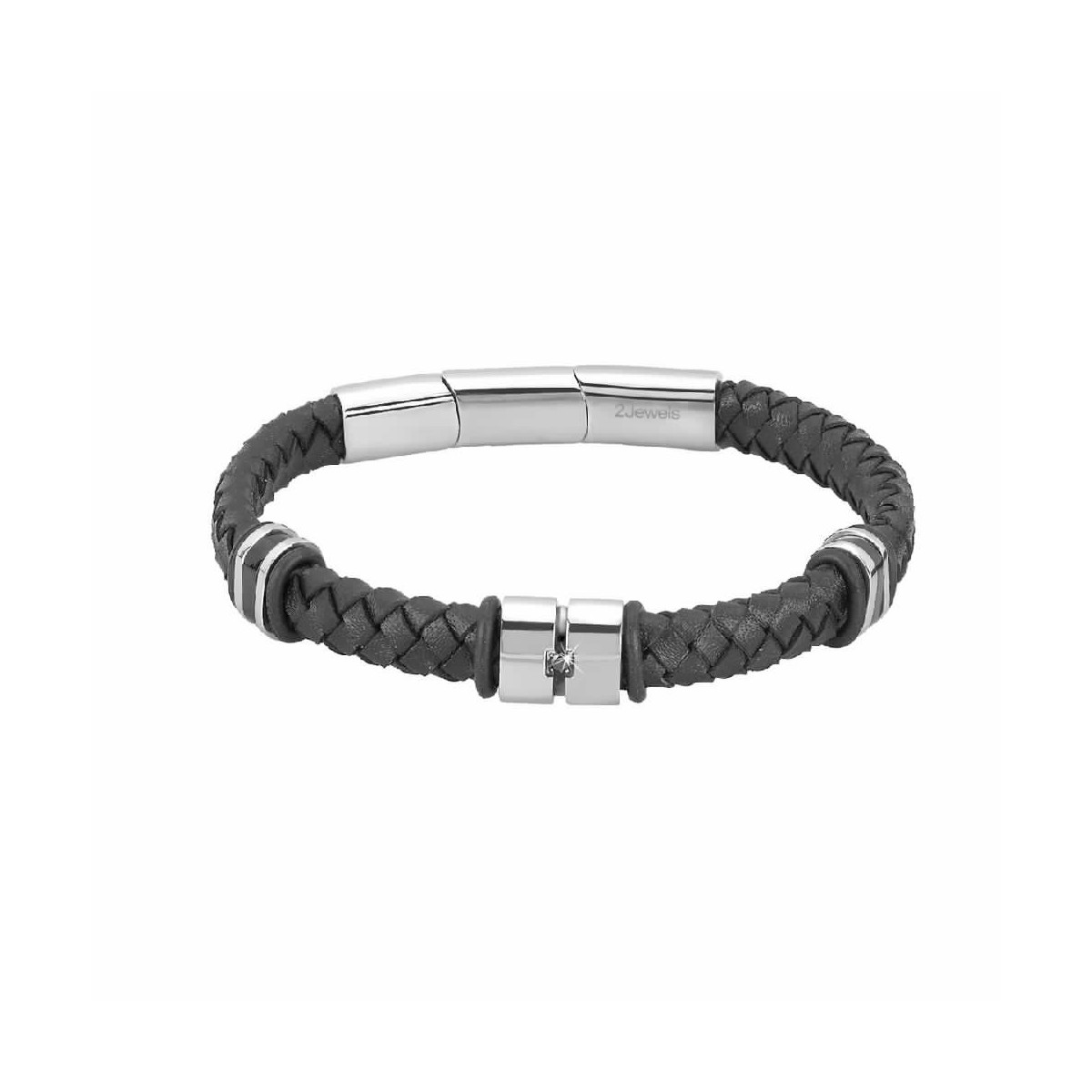 Pulsera Street Black 2 Jewels