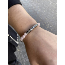 Pulsera Hawái Quarzo Rosa