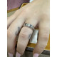 Anillo Oro Blanco 18kt Carril