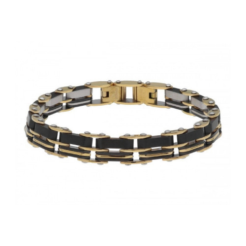 PULSERA MONTECARLO REVERSIBLE DORADA