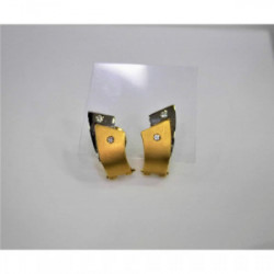 PENDIENTES BICOLOR ORO 18kt